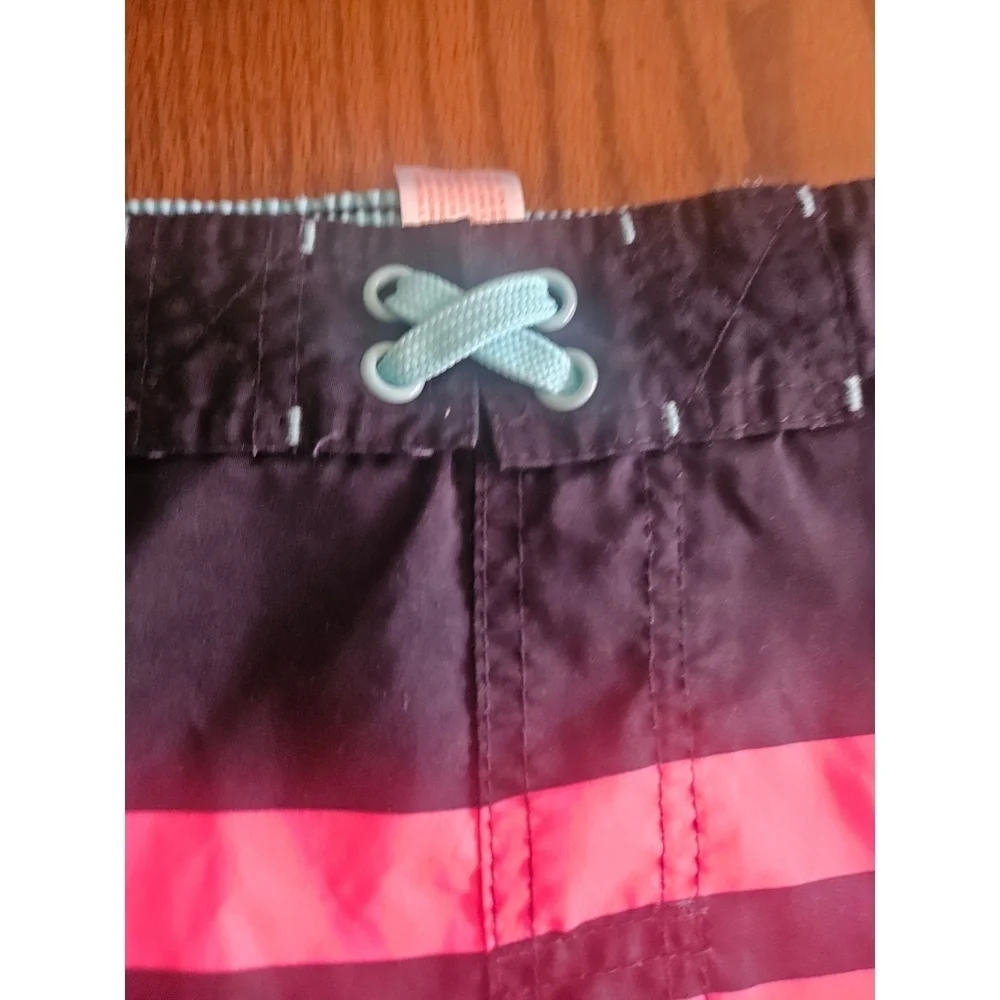Cat & Jack Striped Swim Trunks
